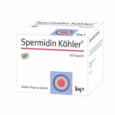 SPERMIDIN Köhler kapsler, 60 kapsler SPERMIDIN Köhler kapsler, 60 kapsler
