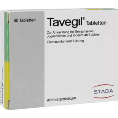 TAVEGIL Tabletter, 60 stk