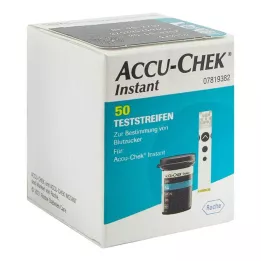 ACCU-CHEK Øyeblikkelig teststrimmel, 1X50 St
