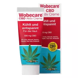 WOBECARE CBD Aktiv krem, 100 ml