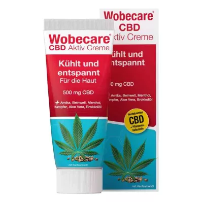 WOBECARE CBD Aktiv krem, 100 ml