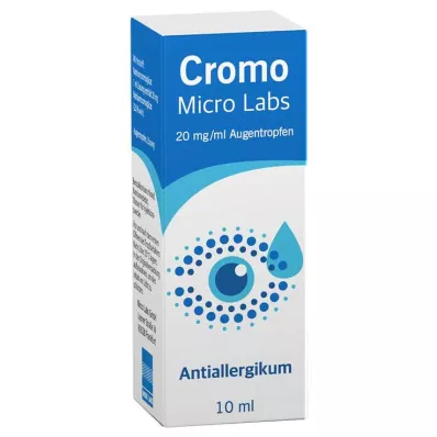 CROMO MICRO Labs 20 mg/ml øyedråper, 10 ml CROMO MICRO Labs 20 mg/ml øyedråper, 10 ml