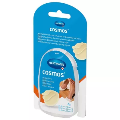 COSMOS Blistergipsblanding 3 størrelser, 6 stk COSMOS Blistergipsblanding 3 størrelser, 6 stk