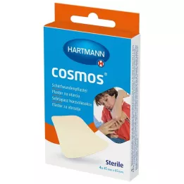 COSMOS Slitasjeplaster 45x65 mm sterilt, 4 stk