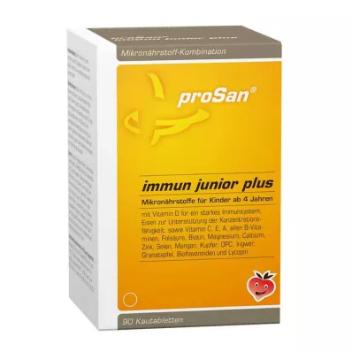 PROSAN immune junior plus tyggetabletter, 90 stk PROSAN immune junior plus tyggetabletter, 90 stk