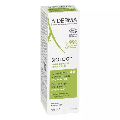 A-Derma Biology fuktighetskrem rik (40 ml) A-Derma Biology fuktighetskrem rik (40 ml)