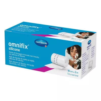 OMNIFIX silikonfikseringsfleece 10 cmx2 m, 1 stk