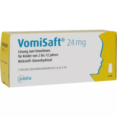 VOMISAFT 24 mg Oral oppløsning, 5X6 ml