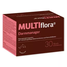 MULTIFLORA Bowel Manager-poser, 30 stk