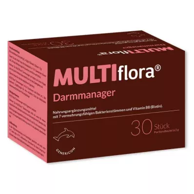 MULTIFLORA Bowel Manager-poser, 30 stk
