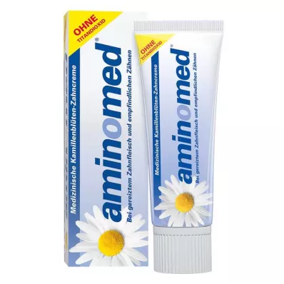 Aminert kamilleblomst tannkrem uten titandioksid, 75 ml Aminert kamilleblomst tannkrem uten titandioksid, 75 ml