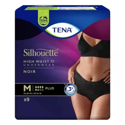 Tena Silhouette Plus M Noir (9 stk)