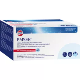 EMSER Inhalasjonsløsning hypertonisk 4 %, 60X5 ml