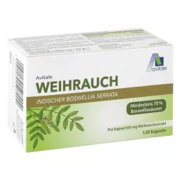 WEIHRAUCH 450 mg Boswellia Serrata kapsler, 120 kapsler