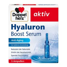 DOPPELHERZ Hyaluron Boost Serum Ampuller, 5 stk