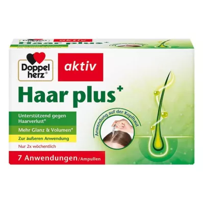 Doppelherz hår pluss ampuller, 7 stk