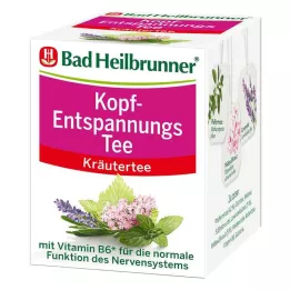 BAD HEILBRUNNER Head Relaxation Tea Filterpose, 8 stk