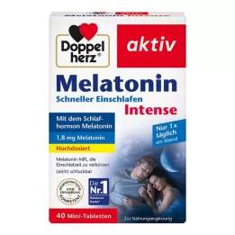 DOPPELHERZ Melatonintabletter, 40 stk