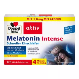 DOPPELHERZ Melatonin tabletter, 120 stk
