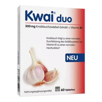 KWAI duo tabletter, 60 stk