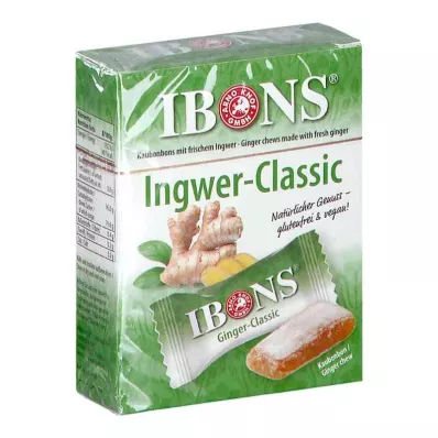 Ibons Ginger Classic Box seige søtsaker (60 g) Ibons Ginger Classic Box seige søtsaker (60 g)