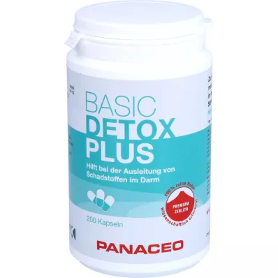 PANACEO Basic Detox Plus-kapsler, 200 kapsler