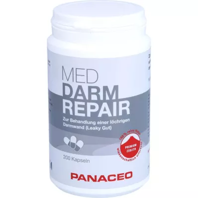 PANACEO Med Gut repair kapsler, 200 kapsler