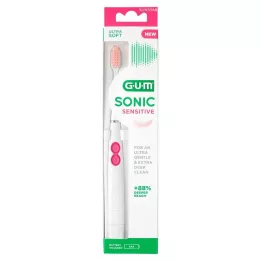 GUM SONIC SENSITIVE Sonisk tannbørste, 1 stk