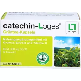 CATECHIN-Loges kapsler med grønn te, 120 kapsler