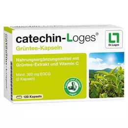 CATECHIN-Loges kapsler med grønn te, 120 kapsler