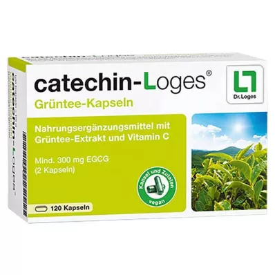CATECHIN-Loges kapsler med grønn te, 120 kapsler