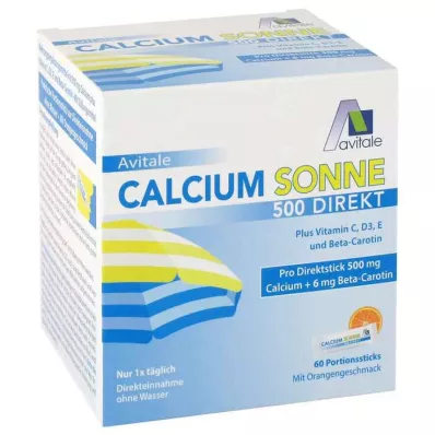 CALCIUM SONNE 500 Direct-porsjonspinner, 60 stk