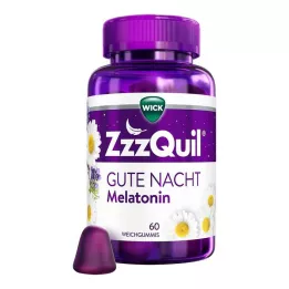 WICK ZzzQuil Good Night Soft Rubbers, 60 stk
