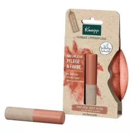 KNEIPP farget leppepleie natural deep nude, 3,5 g