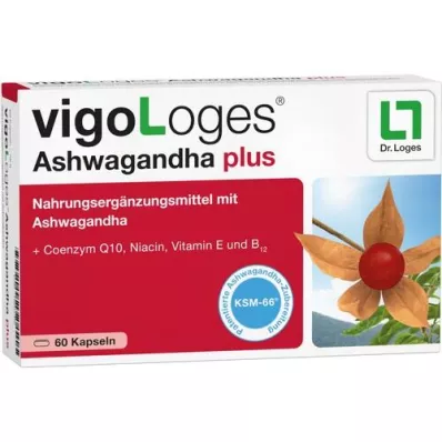 VIGOLOGES Ashwagandha plus kapsler, 60 stk