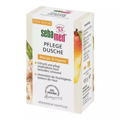 SEBAMED Pleiedusj med mango &amp; Ingefær fast, 100 g
