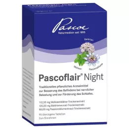 PASCOFLAIR Nattbelagte tabletter, 90 stk