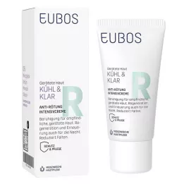 EUBOS KÜHL & KLAR Intensiv krem mot rødhet, 30 ml