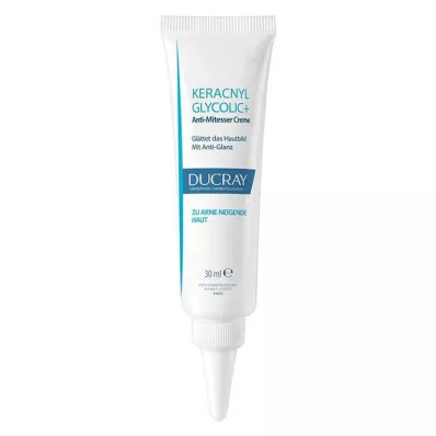 DUCRAY KERACNYL GLYCOLIC+ fløte, 30 ml DUCRAY KERACNYL GLYCOLIC+ fløte, 30 ml