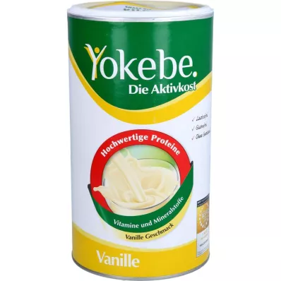 YOKEBE Vanilje laktosefritt NF2-pulver, 500 g