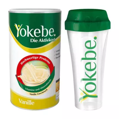 YOKEBE Vanilje laktosefritt NF2-pulver startpakke, 500 g