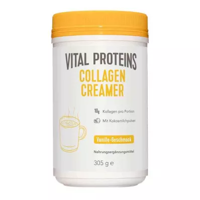 VITAL PROTEINS Collagen Creamer Vanilla Cream Plv, 305 g VITAL PROTEINS Collagen Creamer Vanilla Cream Plv, 305 g