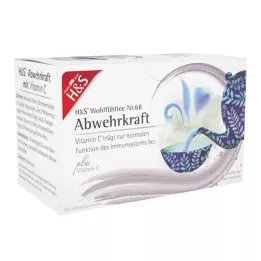 H&S Defence Power med C-vitaminfilterpose, 20X1,8 g