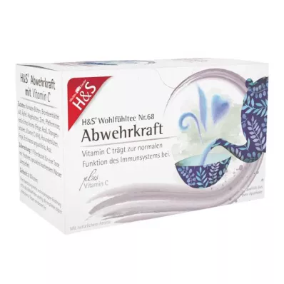 H&amp;S Defence Power med C-vitaminfilterpose, 20X1,8 g