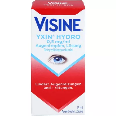 VISINE Yxin Hydro 0,5 mg/ml øyedråper, 15 ml