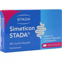 SIMETICON STADA 280 mg myke kapsler, 16 stk