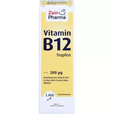 VITAMIN B12 200 μg orale dråper, 50 ml