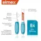 ELMEX Interdentalbørster ISO størrelse 3 0,6 mm blå, 8 stk