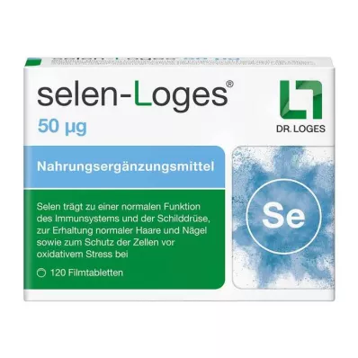 Selen-Loges 50 µg filmdrasjerte tabletter, 120 stk Selen-Loges 50 µg filmdrasjerte tabletter, 120 stk