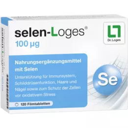 SELEN-LOGES 100 μg filmdrasjerte tabletter, 120 stk